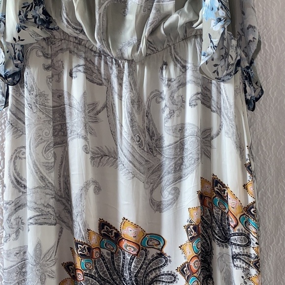 Soft Surroundings Floral Fit & Flare Maxi Dress - Picture 4 of 13